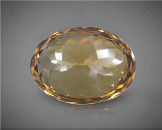 Yellow Citrine Natural Certified  12.31CTS-8495